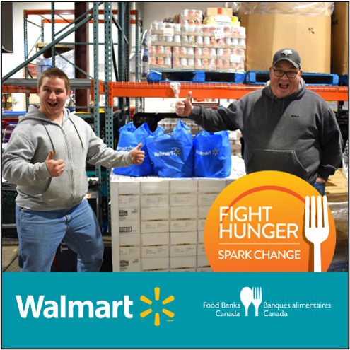 Walmart Canada 7th annual Fight Hunger. Spark Change. campaign